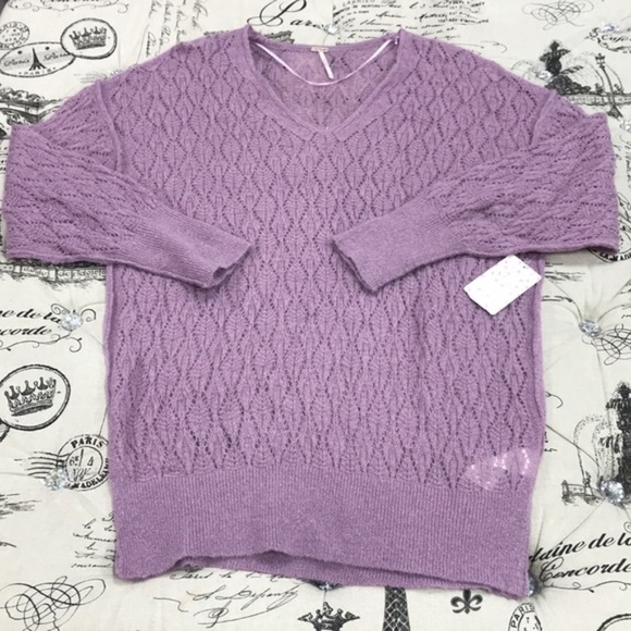 Free People Say Hello Oversized Tunic Sweater - Picture 5 of 6